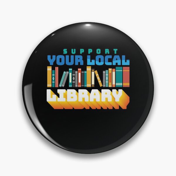 Item preview, Support Your Local Libary Book Books designed and sold by MooonTees.