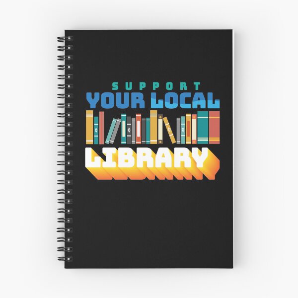 Item preview, Support Your Local Libary Book Books designed and sold by MooonTees.