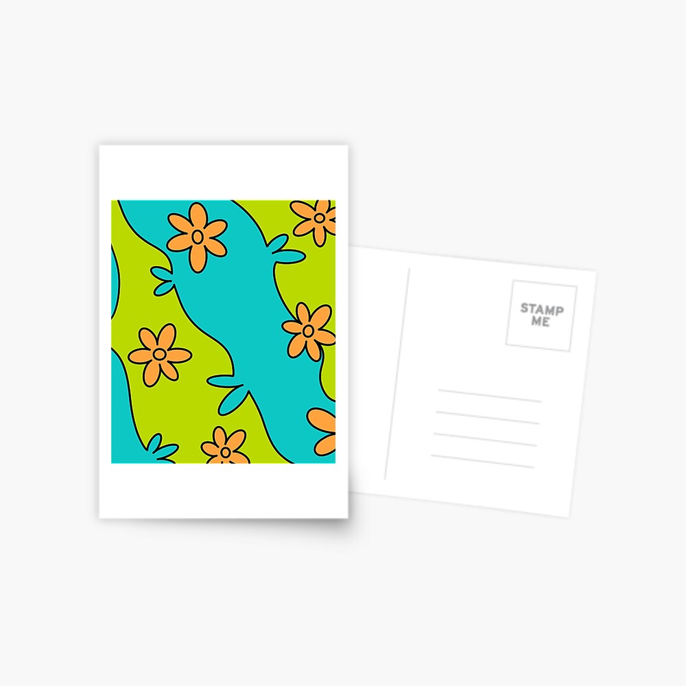 Mysterious flowers ⭐️ Greeting Card