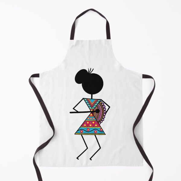 Item preview, Warli Dancing girl designed and sold by Insiya Pardiwala.