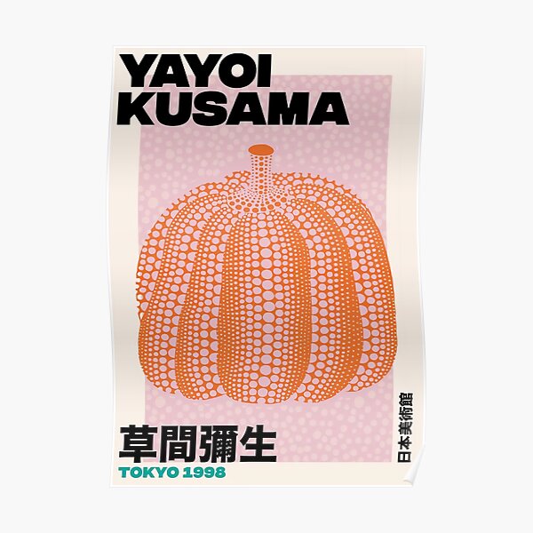 Yayoi Kusama 1998 Poster