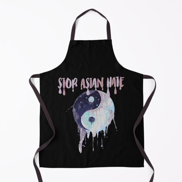 Item preview, Stop Asian Hate Violence And Racism Against Asians AAPI Yin Yang Watercolor designed and sold by Drathaar.