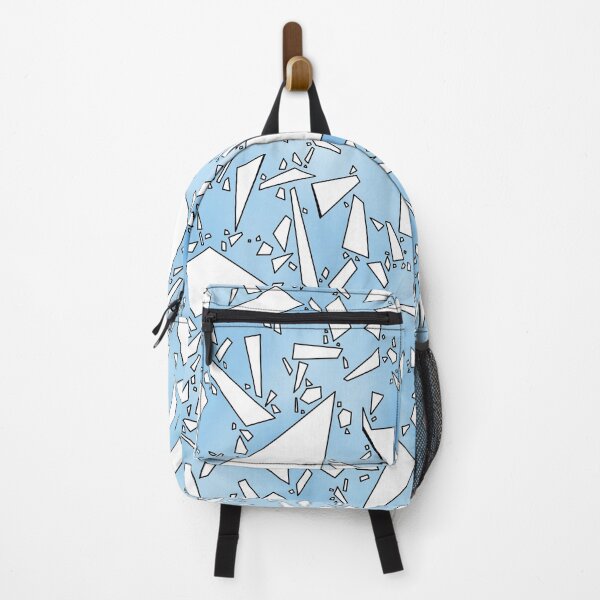 Item preview, Abstract Geometric Iceberg Blue and White Pattern designed and sold by studioyeomans.