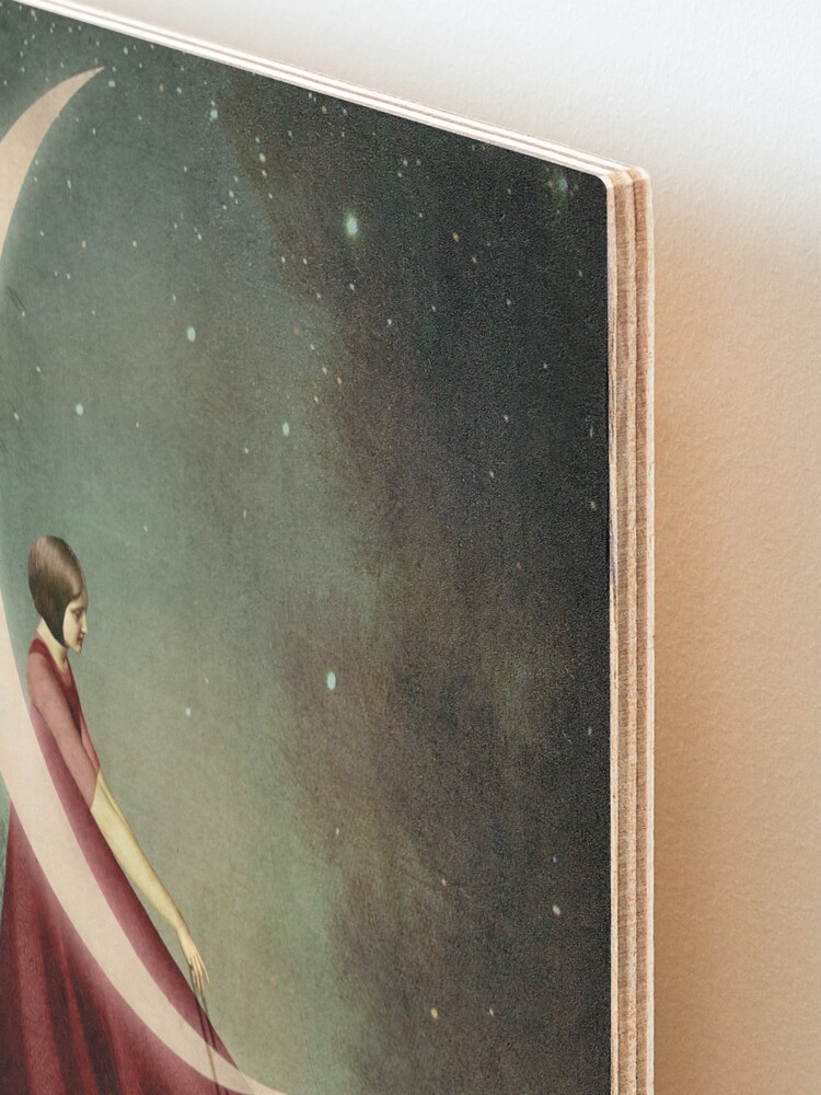 Alternate view of Moonlight Shadows Mounted Print