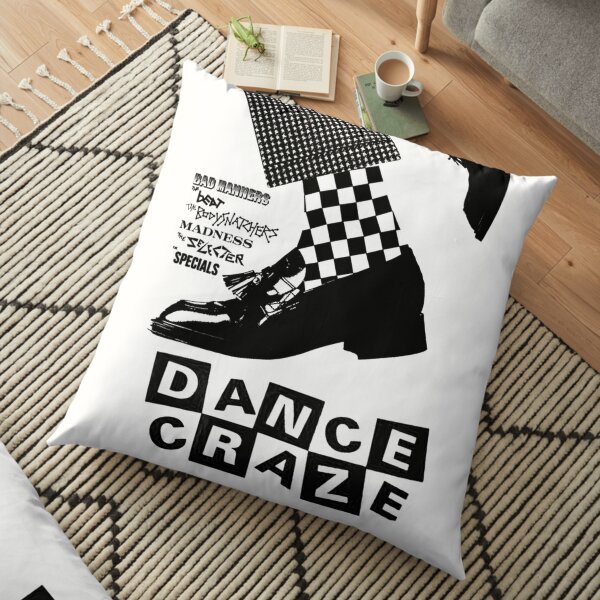 Ska Dance Craze Floor Pillow