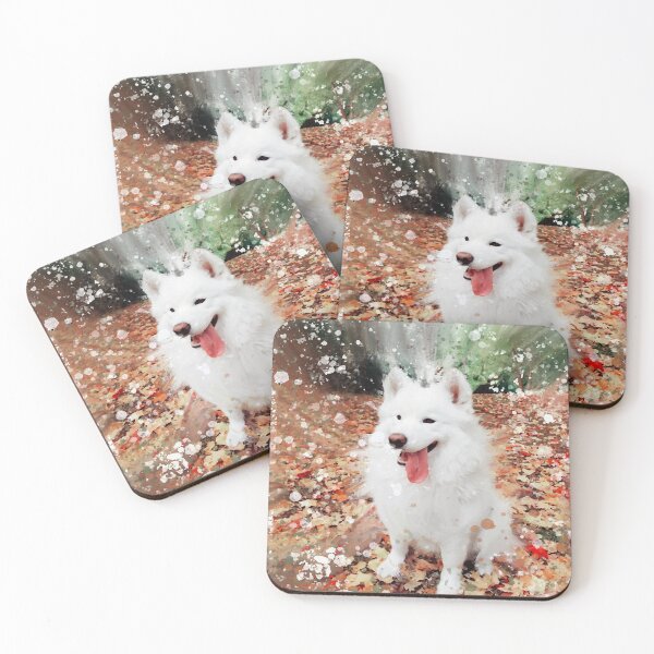 Item preview, White American Husky - Samoyed designed and sold by OByD.
