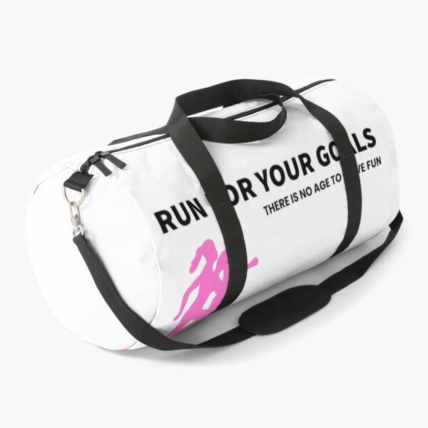 Item preview, RUN FOR YOUR GOALS. THERE IS NO AGE TO HAVE FUN designed and sold by EveBurbul.