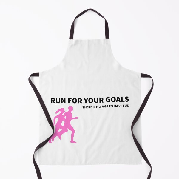 Item preview, RUN FOR YOUR GOALS. THERE IS NO AGE TO HAVE FUN designed and sold by EveBurbul.