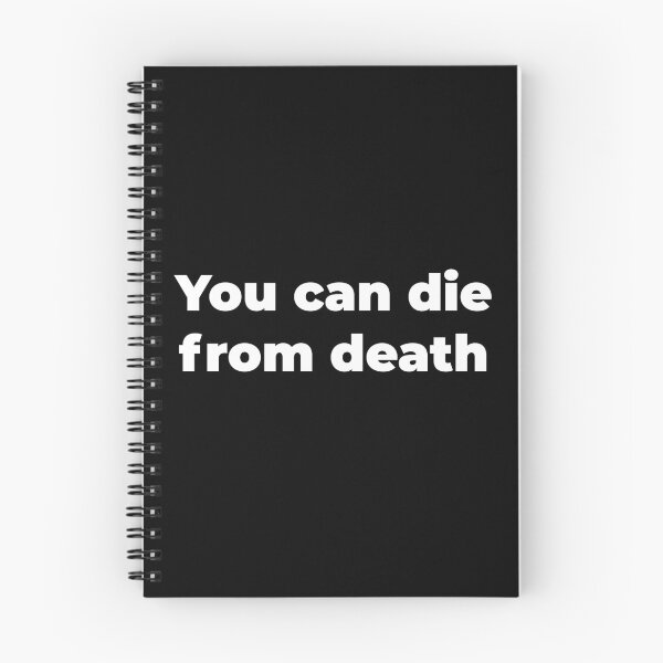 Item preview, You can die from death designed and sold by Zexten.