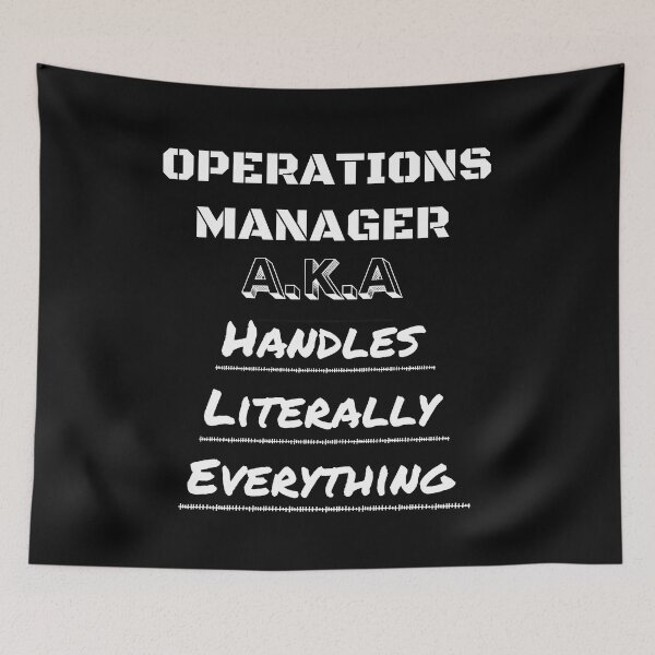 Item preview, Operations Manager-I'm A Cool Manager,Funny Management Gift For Operations Managers,Hospitality Management designed and sold by WW-Designz.