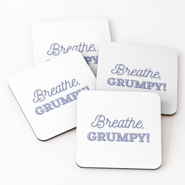 Item preview, Breathe, Grumpy! - Blue designed and sold by JennBBDesigns.