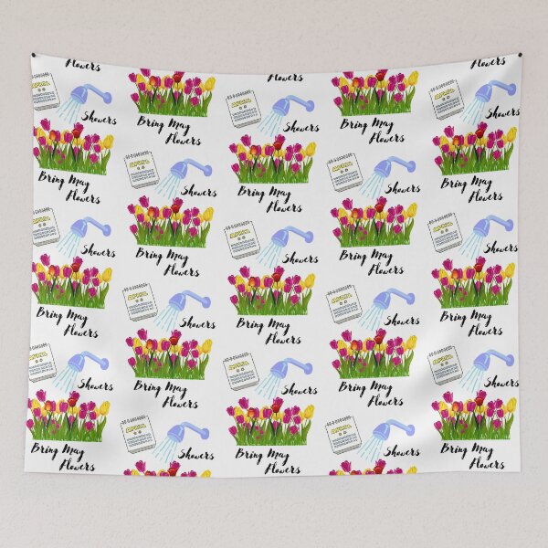 Item preview, April showers bring May Flowers designed and sold by Preety Padhiyar.