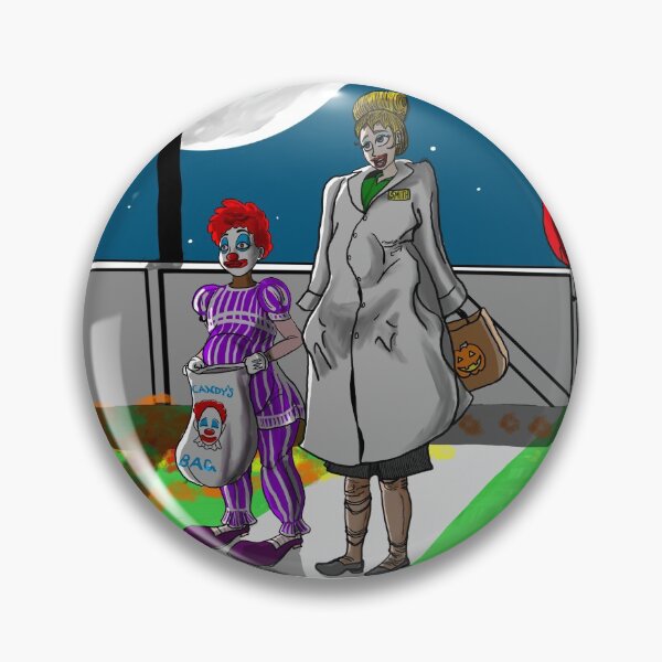 Item preview, Clown & Doctor Trick or Treating designed and sold by ChuckHalloran.