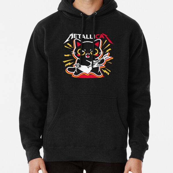 Meowtallica 2025 cat hoodie