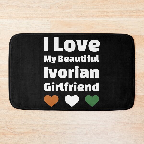 Item preview, I Love My Beautiful Ivorian Girlfriend - Ivory Coast Girlfriend designed and sold by DiceNLDesigns.