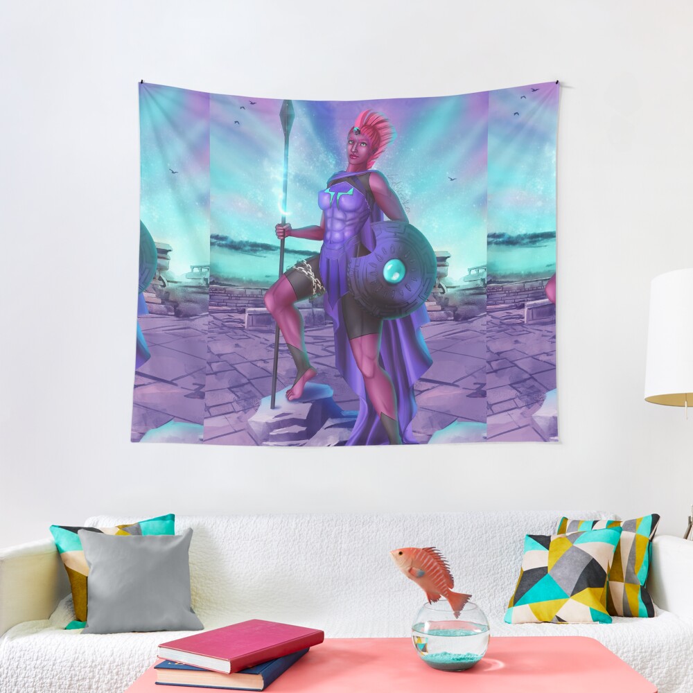 Goddess War Tapestry