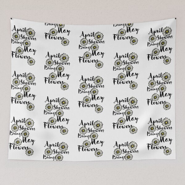Item preview, April showers bring May Flowers designed and sold by Preety Padhiyar.
