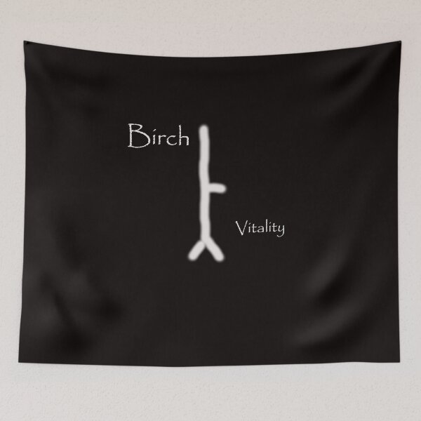 Item preview, Birch Ogham Vitality designed and sold by PCUsher.