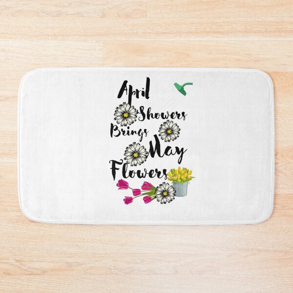 Item preview, April showers bring May Flowers designed and sold by Preety Padhiyar.