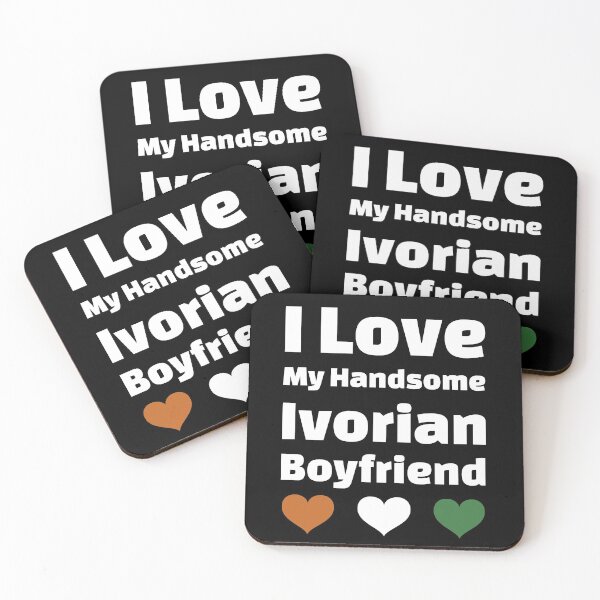 Item preview, I Love My Handsome Ivorian Boyfriend - Ivory Coast Boyfriend designed and sold by DiceNLDesigns.