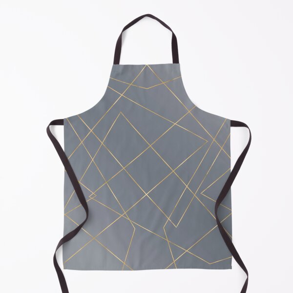 Item preview, Gold Geometric Strokes Gray Gradient Modern Design designed and sold by NdesignTrend.