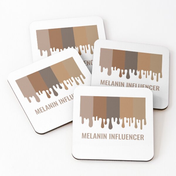 Aperçu de l'œuvre Melanin Influencer Melanin Rainbow Design créée et vendue par boopsblunt.