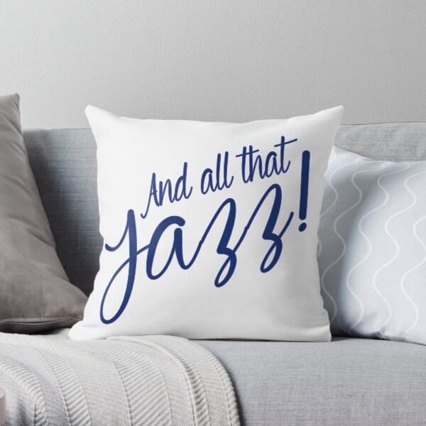 all that jazz bamboo pillow