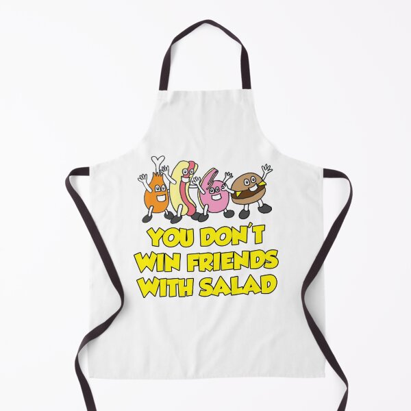 Item preview, You Don't Win Friends with Salad designed and sold by inesbotdesigns.
