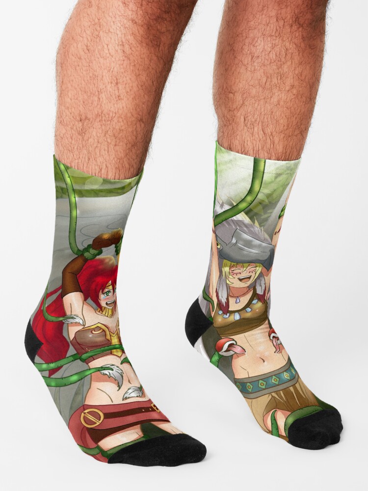 Alternate view of Warrior Angel Tickling Socks