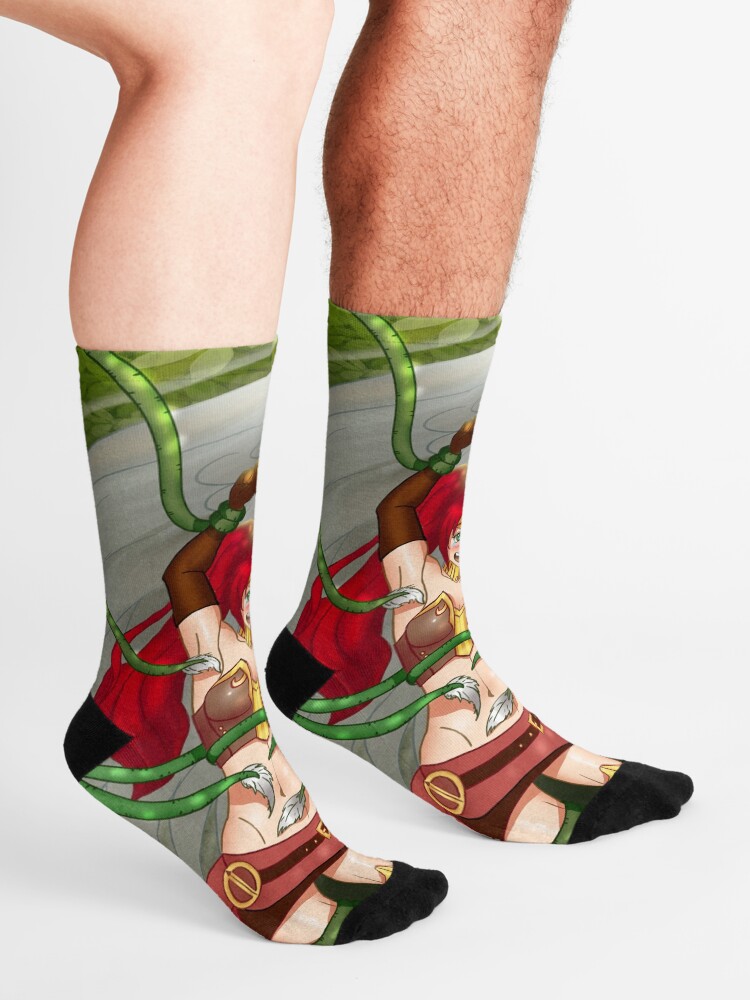 Alternate view of Warrior Angel Tickling Socks