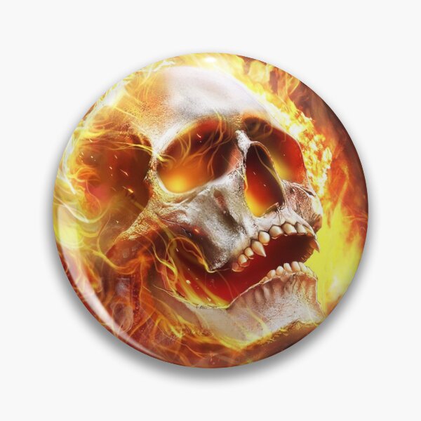 Item preview, Fire Skull designed and sold by NOMAD73.