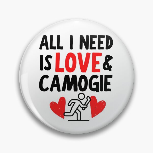 Item preview, All I need is love and camogie designed and sold by TheGreenGoat.