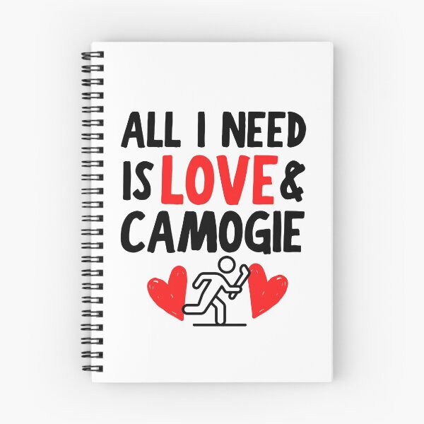 Item preview, All I need is love and camogie designed and sold by TheGreenGoat.