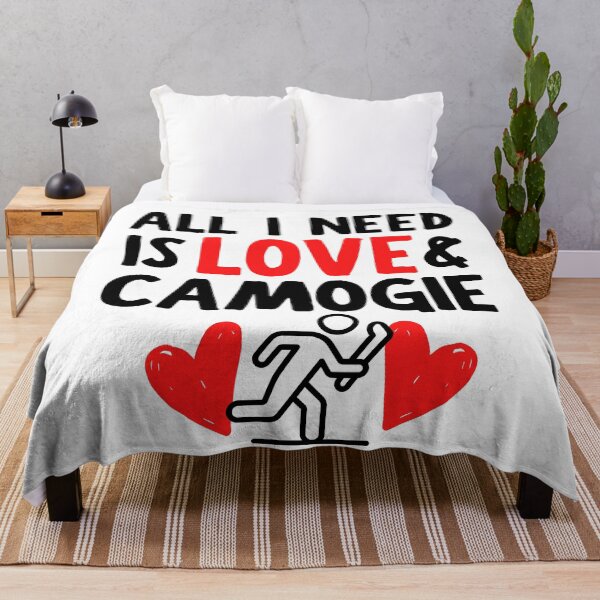 Item preview, All I need is love and camogie designed and sold by TheGreenGoat.
