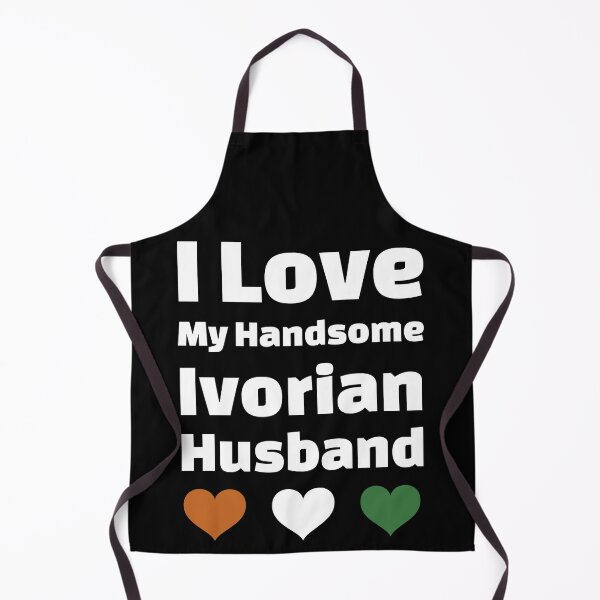 Item preview, I Love My Handsome Ivorian Husband - Ivory Coast Husband designed and sold by DiceNLDesigns.