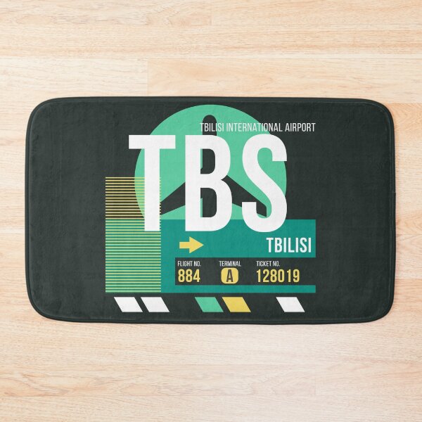 Item preview, Tbilisi (TBS) Airport Code Baggage Tag designed and sold by SLAG-Creative.