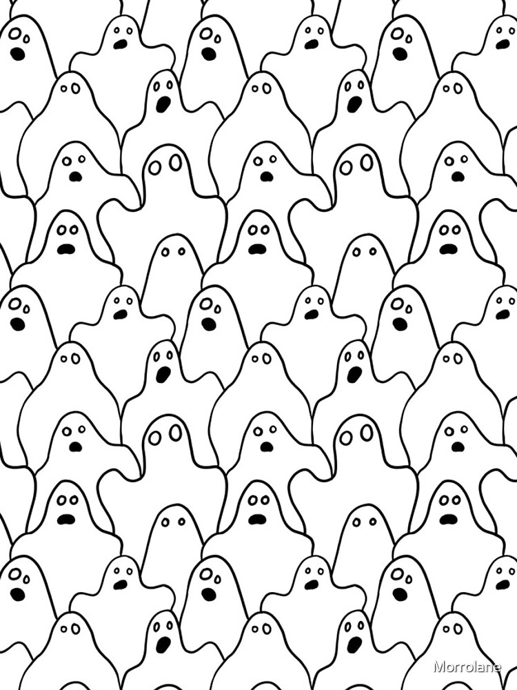 Thumbnail 5 of 5, iPhone Case, Ghost Pattern designed and sold by Morrolane.
