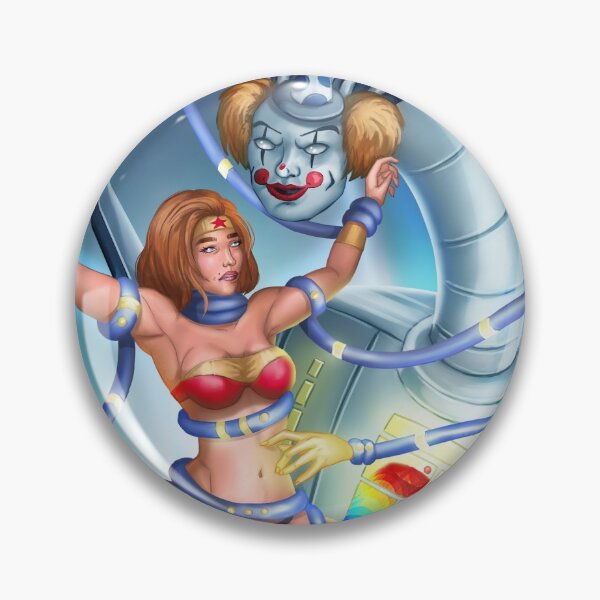 Item preview, Super Hero Tickling Clown designed and sold by ladykraken.