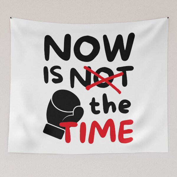 Item preview, Boxing : Now is not the time designed and sold by TheGreenGoat.