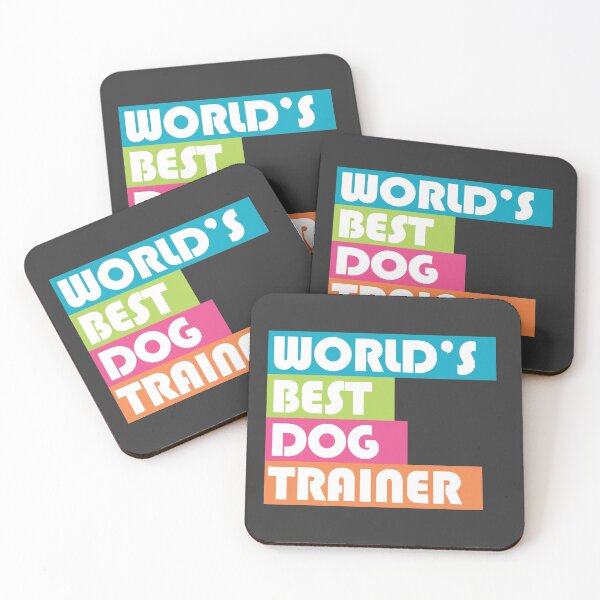 Item preview, World's Best Dog Trainer Retro Fun designed and sold by yelly123.