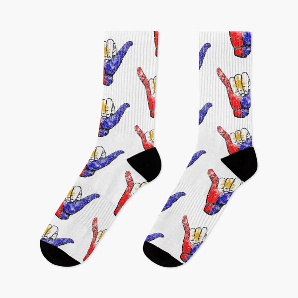 Item preview, Vintage Filipino Hang Ten Pinoy Pride Philippines Flag Hang Loose designed and sold by 9ine9.