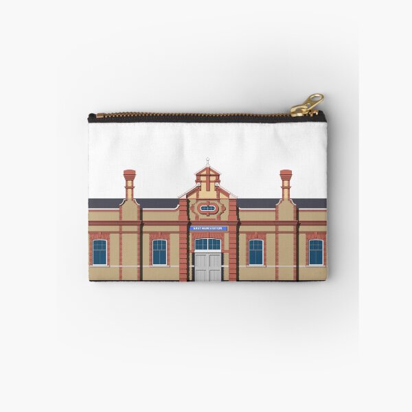 Item preview, East Ham Tube Station, Print, Artwork, Illustration, Brutalist Architecture, Architecture Print designed and sold by sketchingarchi.