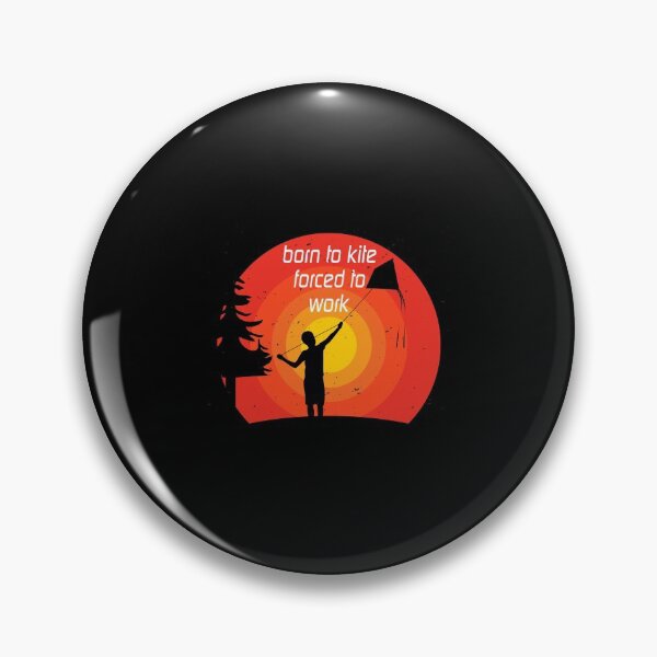 Item preview, Born To Kite Forced To Work, Funny Kitesurfer Gift Idea designed and sold by Mode Tees.