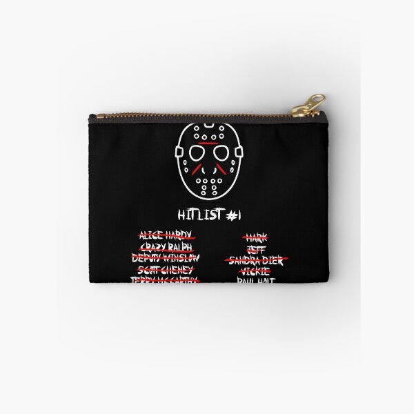 Item preview, Scary Movie Hockey Mask Victims List - Slasher Movie - Halloween and Horror designed and sold by jacob-jendrey.