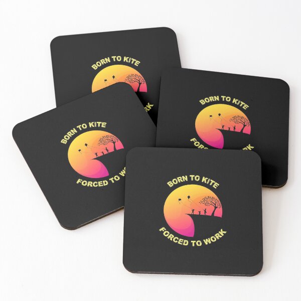 Item preview, Born To Kite Forced To Work, Funny Kitesurfer Gift Idea designed and sold by Mode Tees.