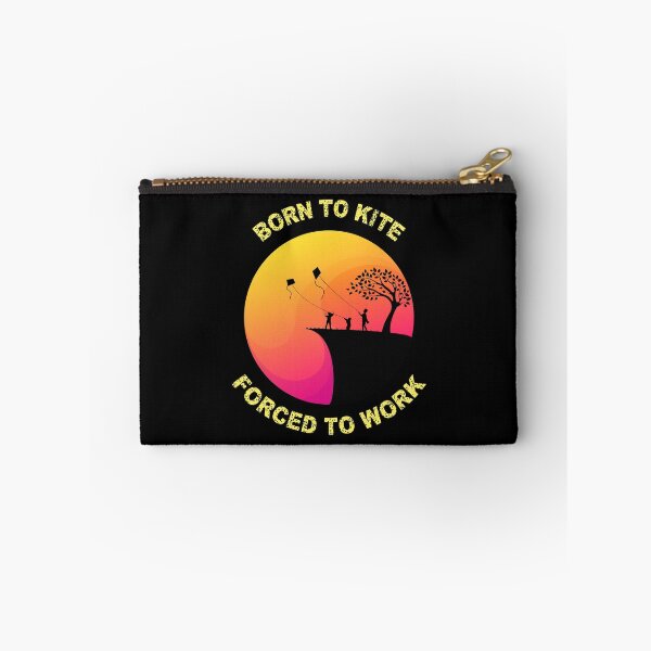 Item preview, Born To Kite Forced To Work, Funny Kitesurfer Gift Idea designed and sold by Mode Tees.