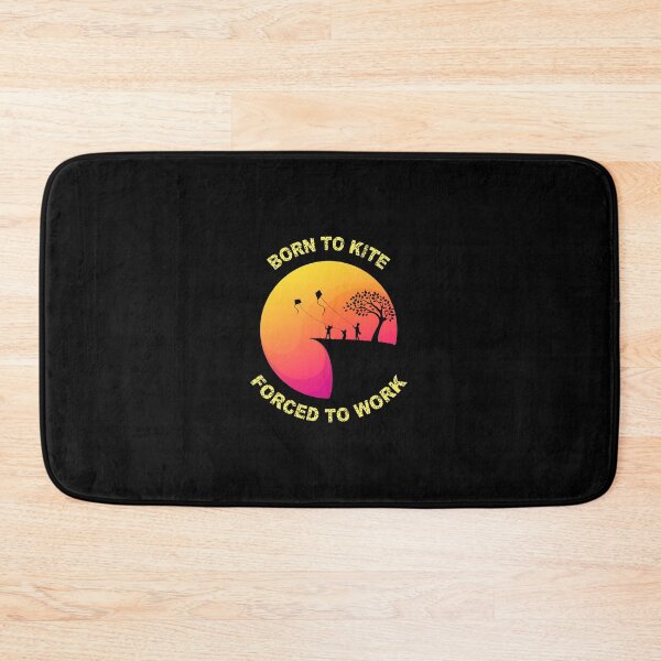 Item preview, Born To Kite Forced To Work, Funny Kitesurfer Gift Idea designed and sold by Mode Tees.