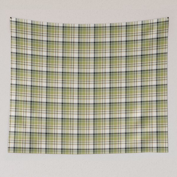 Item preview, Light Green and Navy Blue Rustic Plaid designed and sold by plaidwerx.