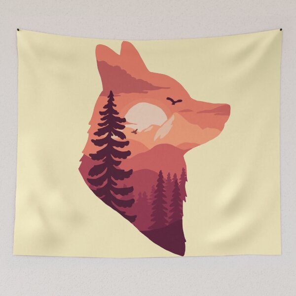 Item preview, Red Fox Landscape designed and sold by dudilyra.