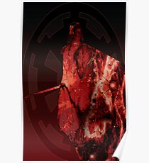 Darth Vader Space Design Poster